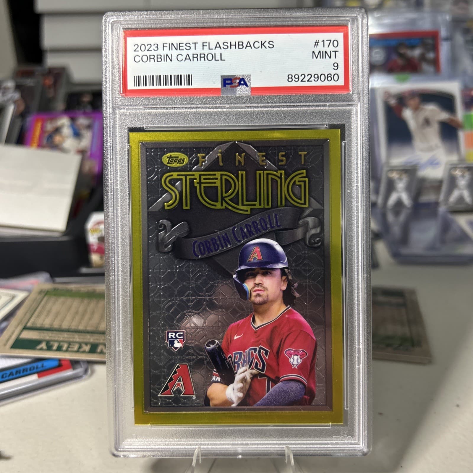 Corbin Carroll Flashbacks 2023 Topps Finest 2023 Topps Finest