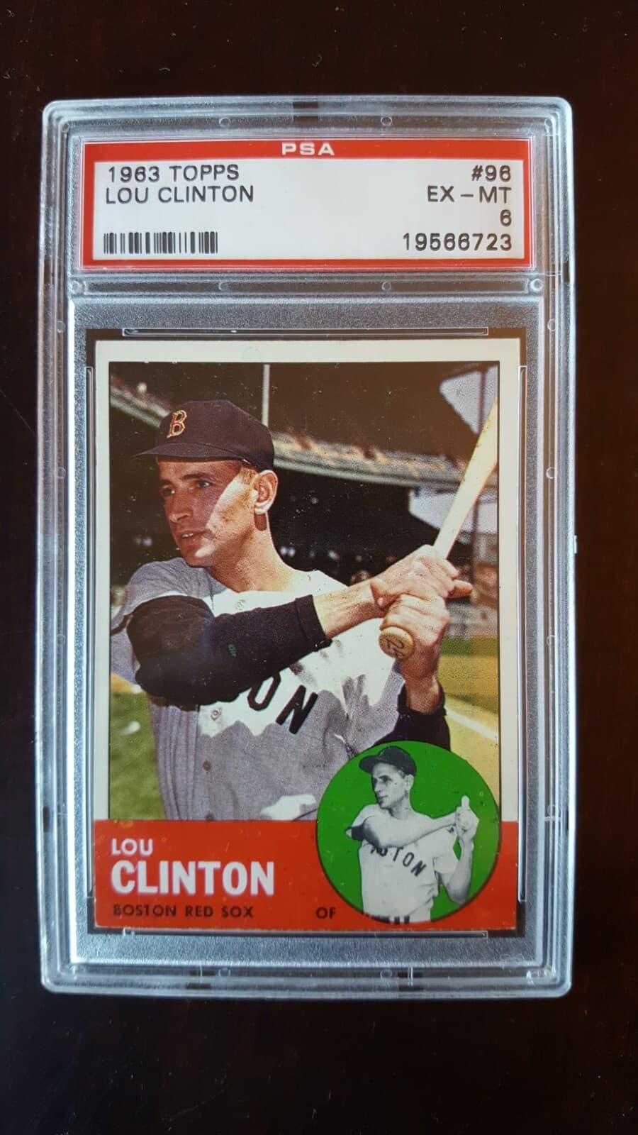 Lou Clinton 1963 topps Topps