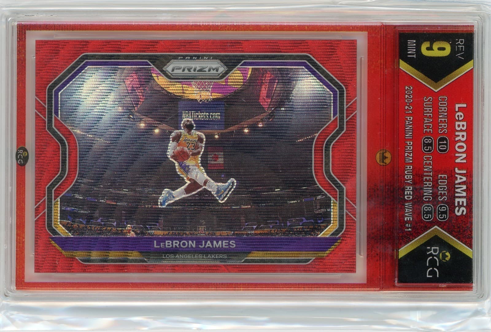 Bron James Lakers 2020 Unknown 2020 Unknown red-wave