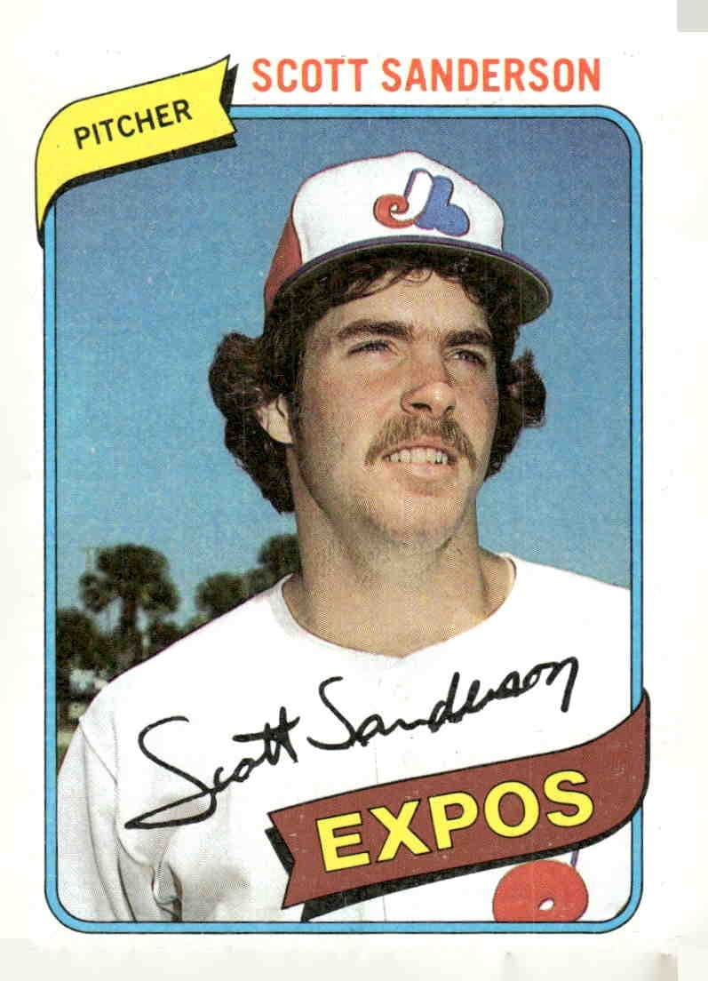 Scott Sanderson 1980 Topps 1980 Topps
