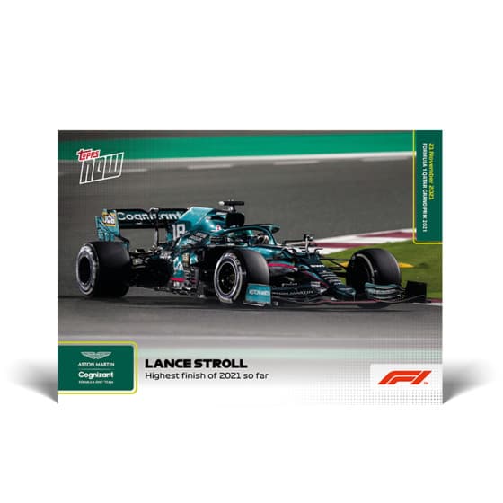 Lance Stroll 2021 Topps 2021 Topps