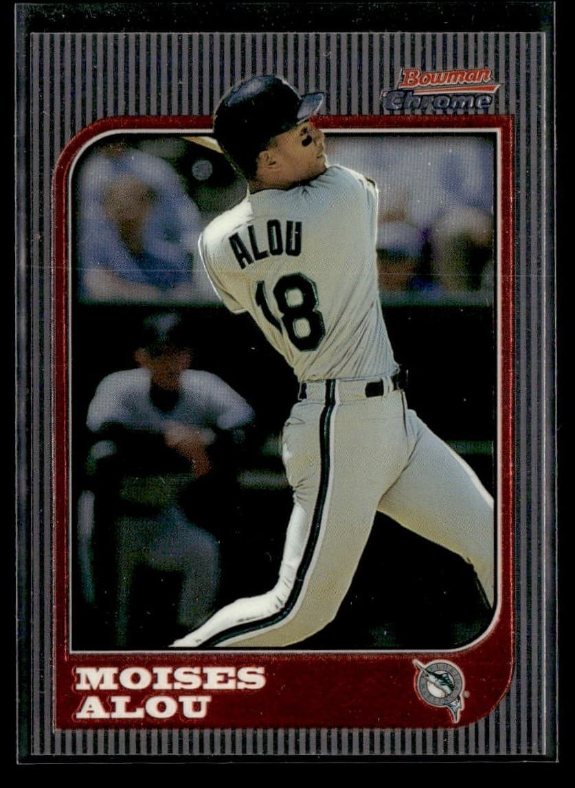 Moises Alou 1997 Bowman Chrome 1997 Bowman Chrome
