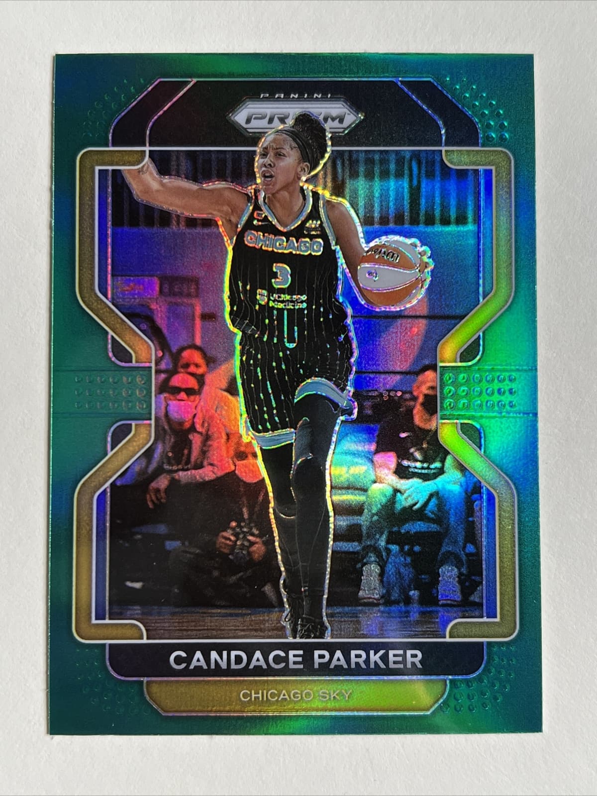 Green Candace Parker 2022 Panini Prizm 2022 Panini Prizm