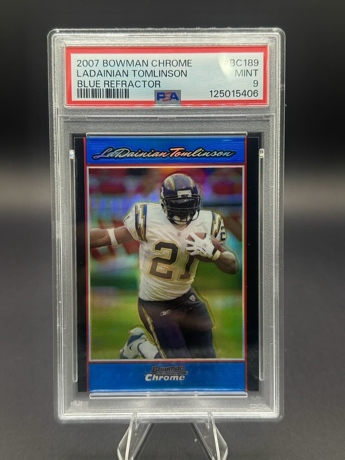 Dainian Tomlinson Blue 2007 Bowman Chrome 2007 Bowman Chrome