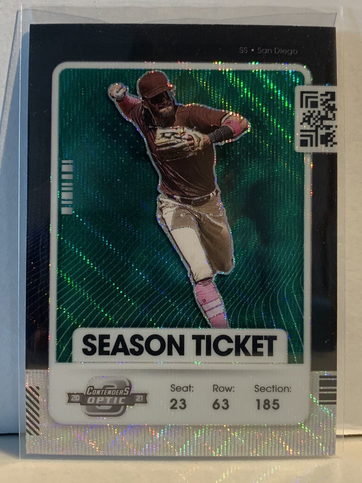 Optic Green Wave 2021 Panini Contenders 2021 Panini Contenders green-wave