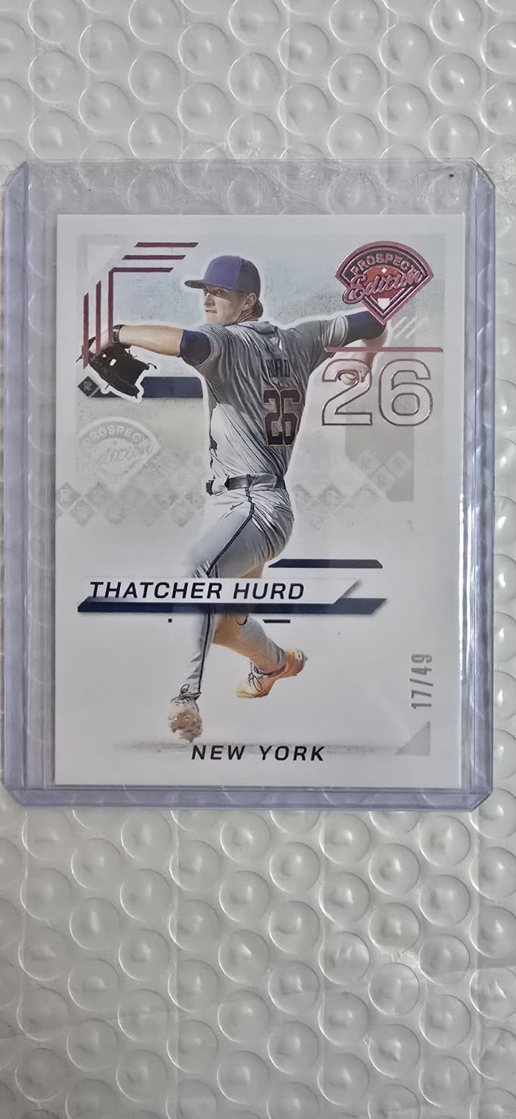 Prospect Edition 2025 Panini 2025 Panini pink