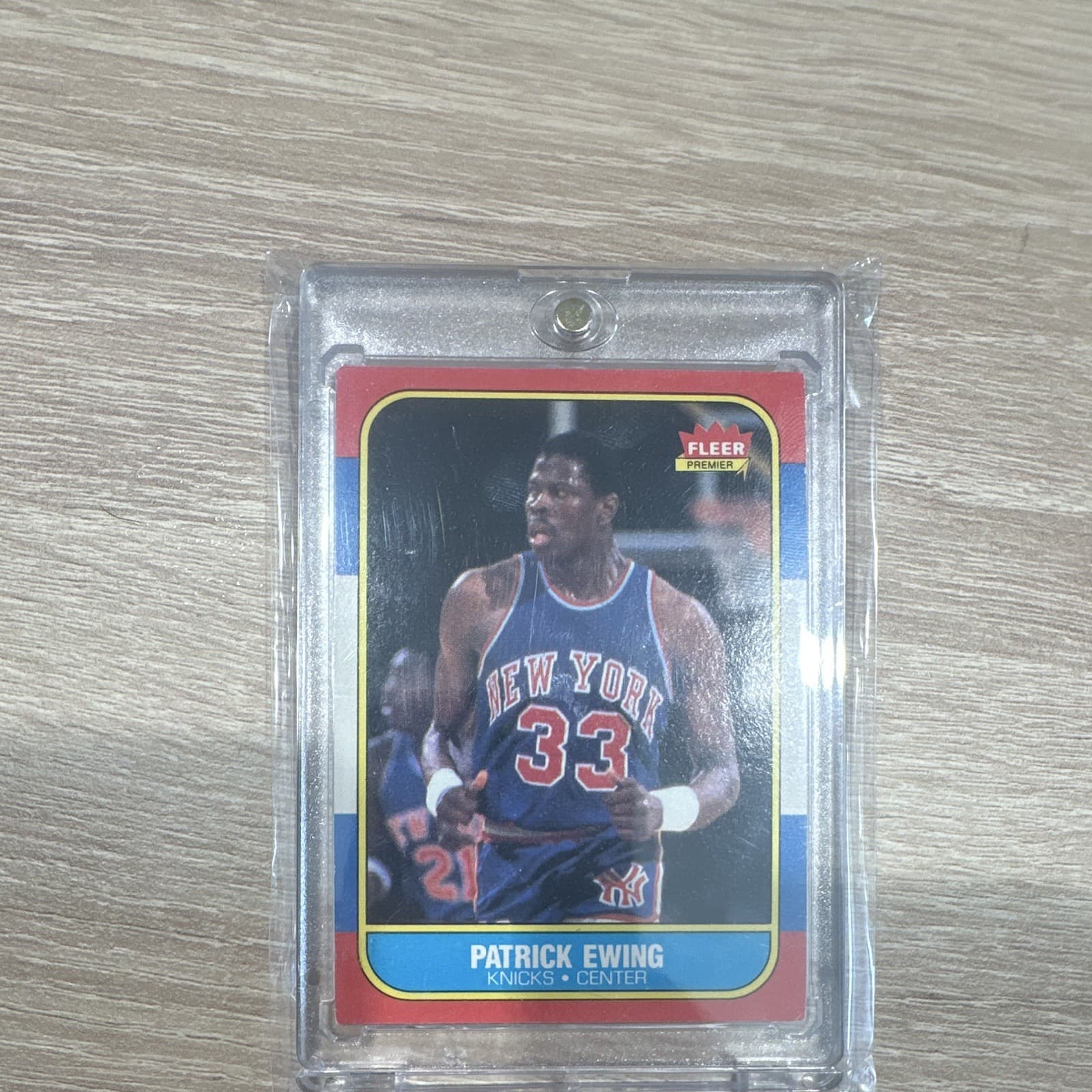 Patrick Ewing New 1986 Fleer 1986 Fleer