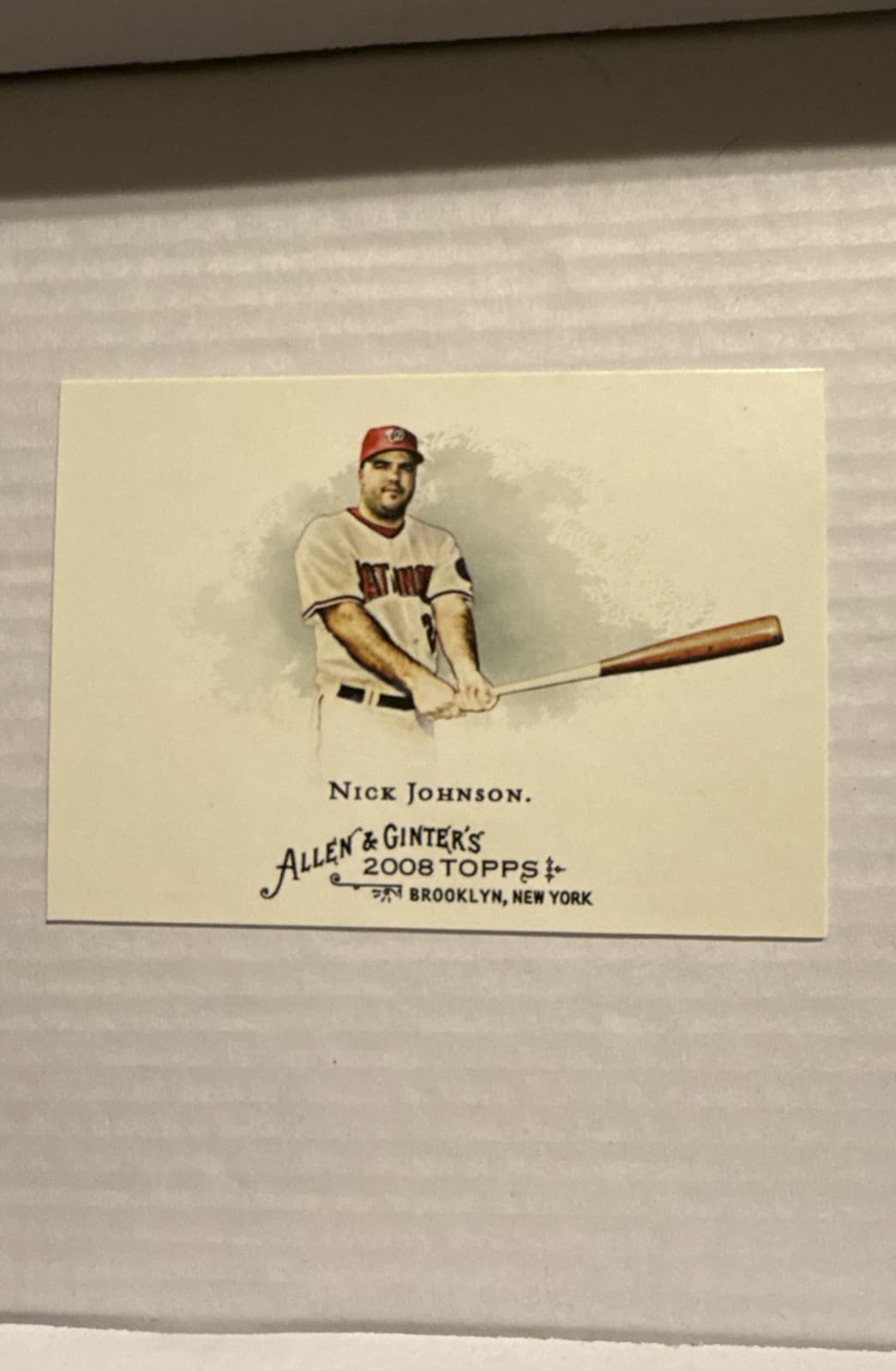 Nick Johnson 2008 Topps 2008 Topps
