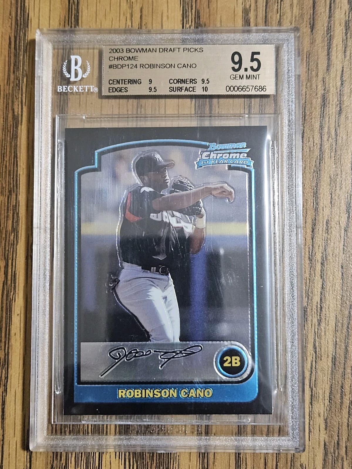 Robinson Cano Draft 2003 Bowman Chrome 2003 Bowman Chrome