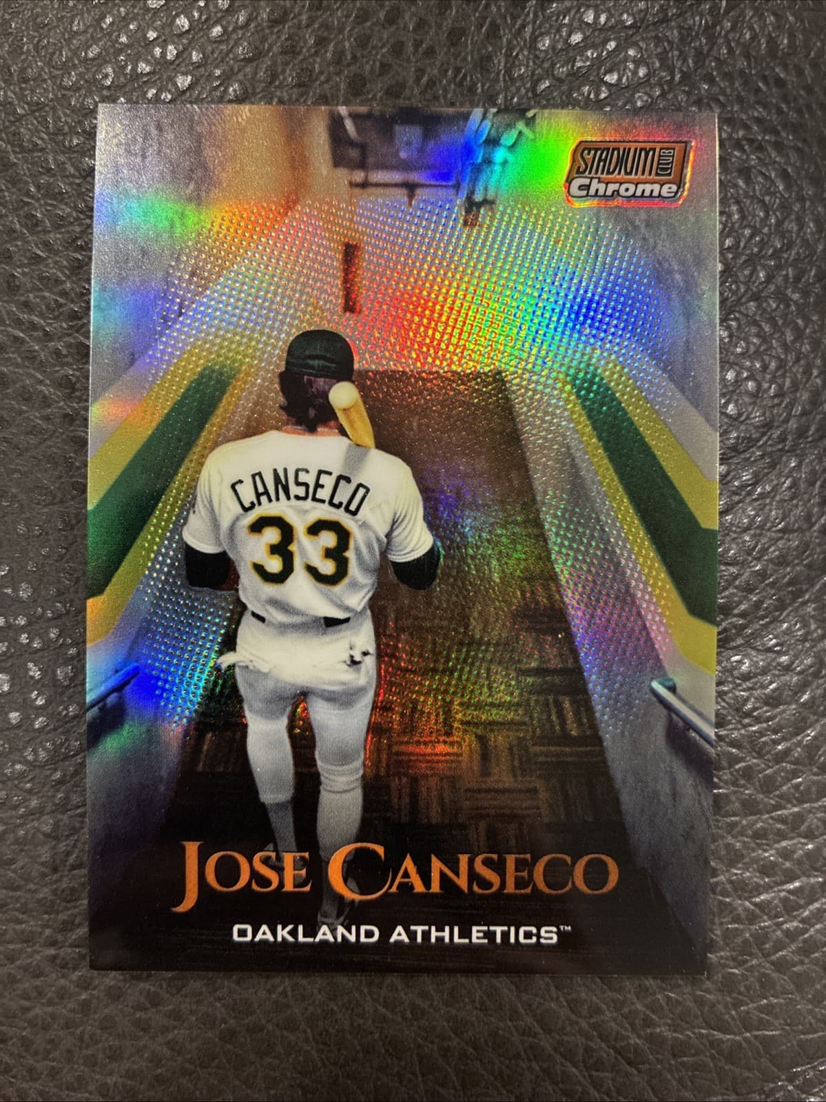 Jose Canseco 2019 Stadium Club 2019 Stadium Club refractor