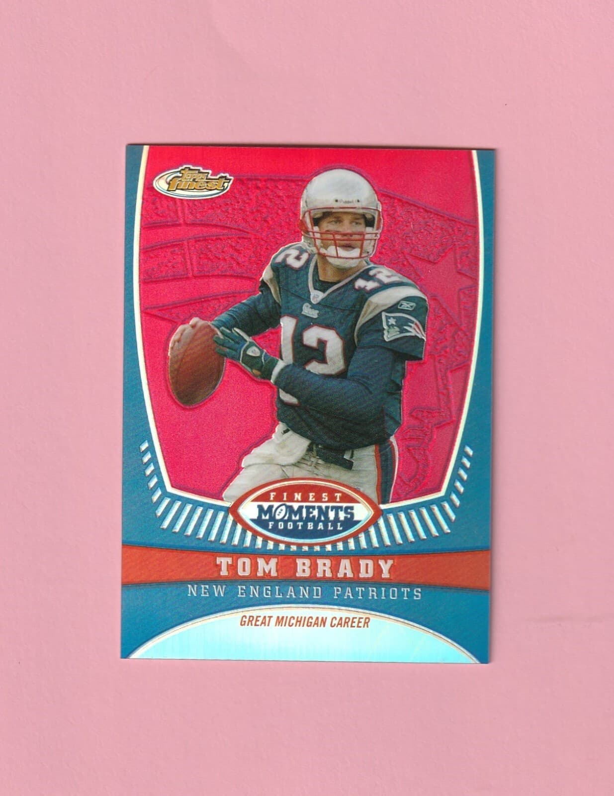 Tom Brady Finest 2008 Topps Finest