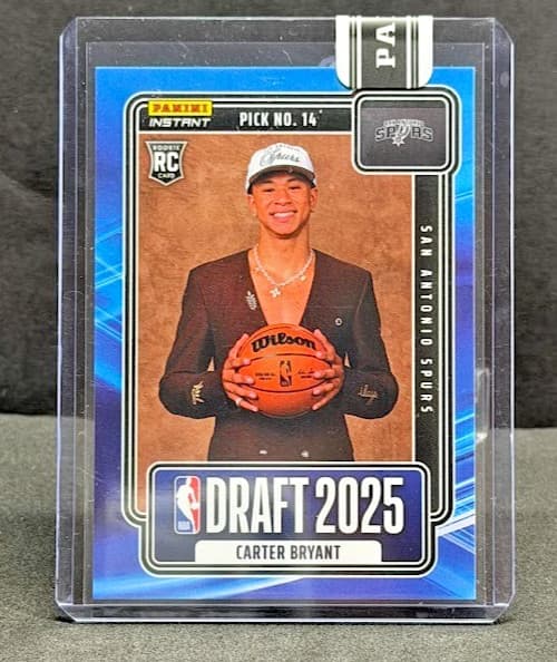 Carter Bryant 2025 Panini 2025 Panini blue