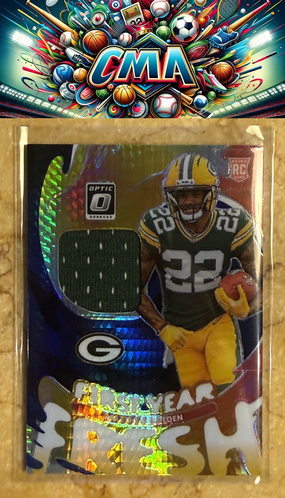 Matthew Golden First 2025 Donruss Optic