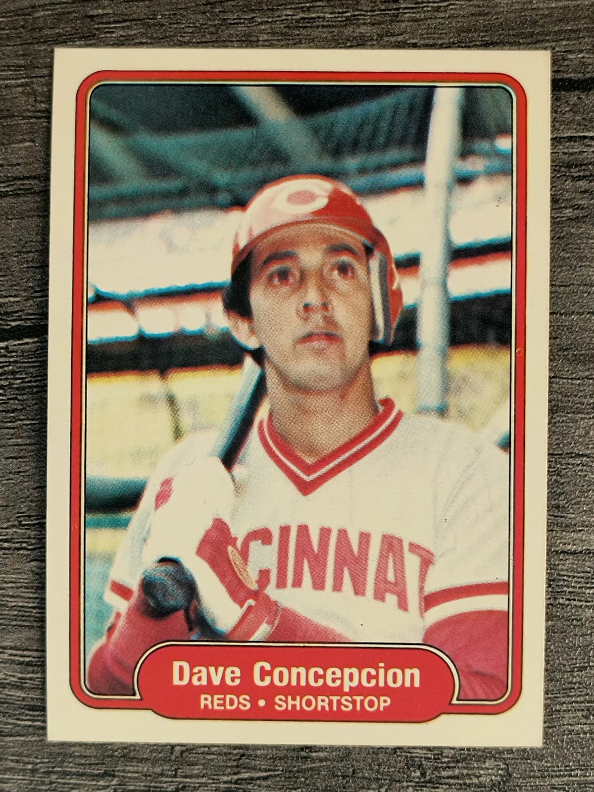 Dave Concepcion 1982 Fleer 1982 Fleer