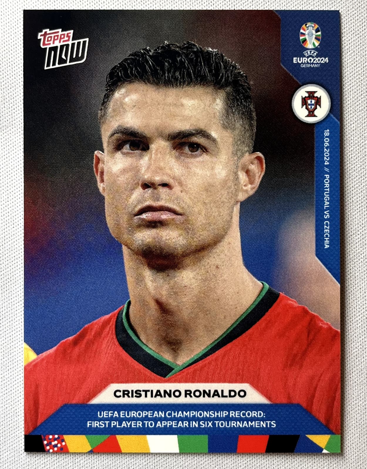 Cristiano Ronaldo 2024 Topps 2024 Topps