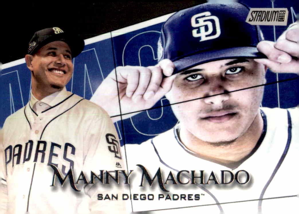 Manny Machado 2019 Stadium Club 2019 Stadium Club