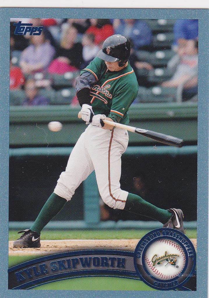Kyle Skipworth Cincinnati 2011 Topps 2011 Topps blue