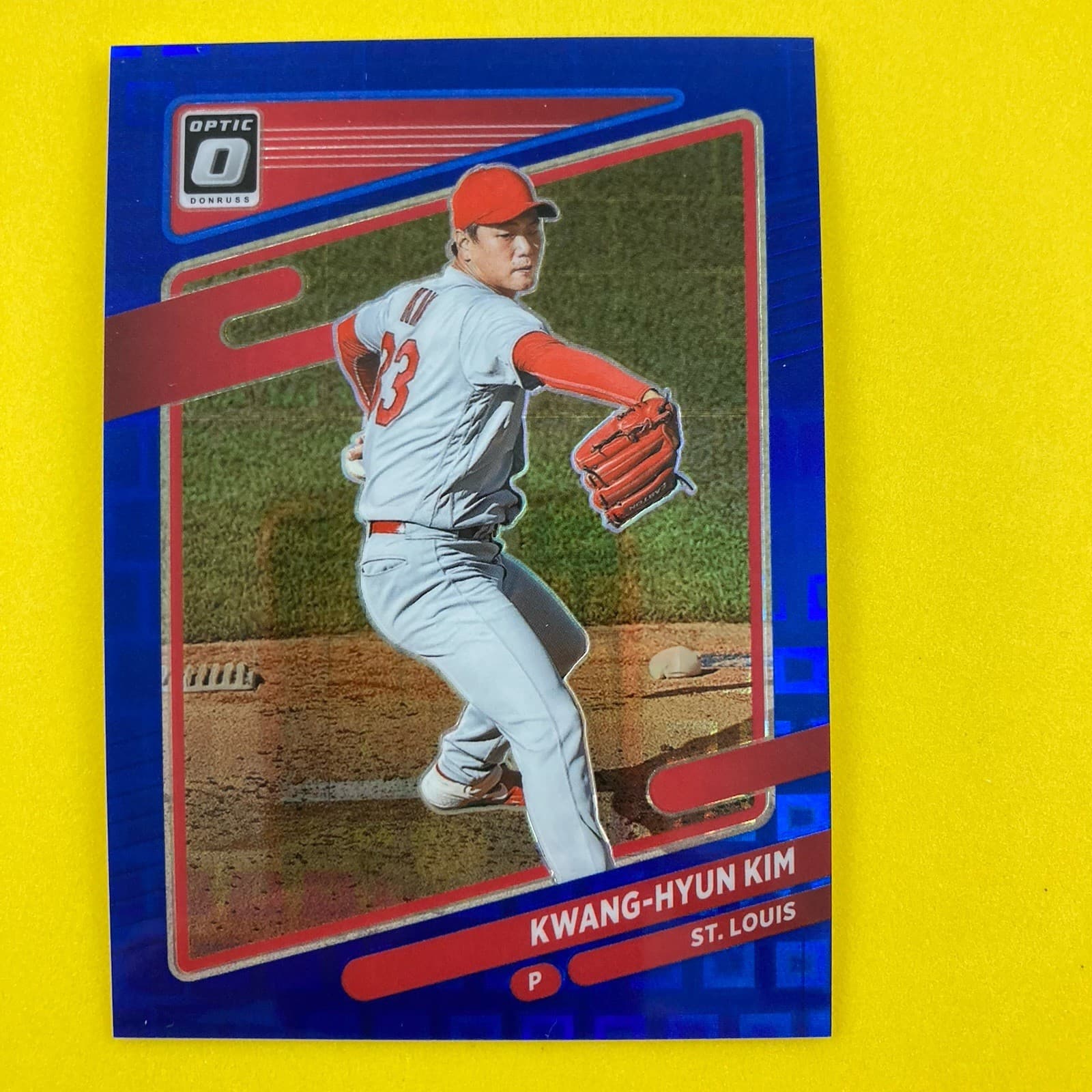 Hyun Kim Blue 2021 Donruss Optic 2021 Donruss Optic