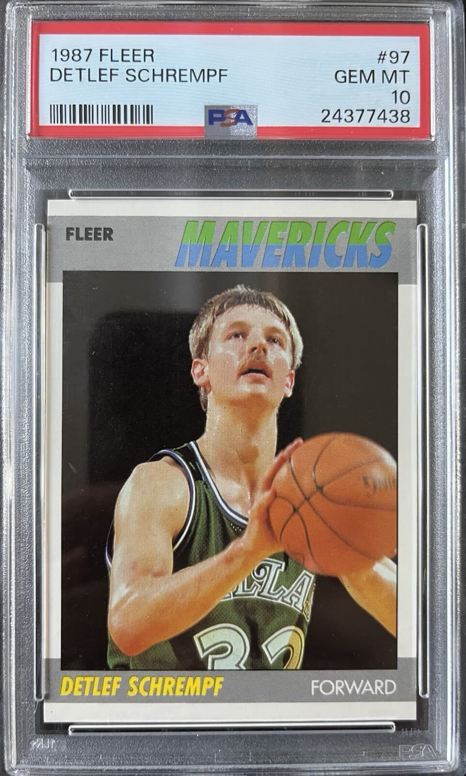 Basketball Detlef Schrempf 1987 Fleer 1987 Fleer