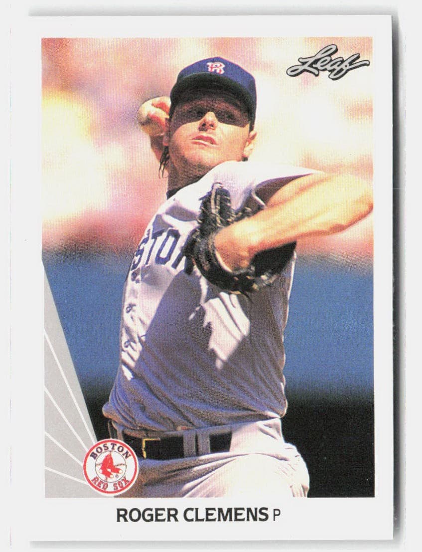 Roger Clemens 1990 Leaf 1990 Leaf