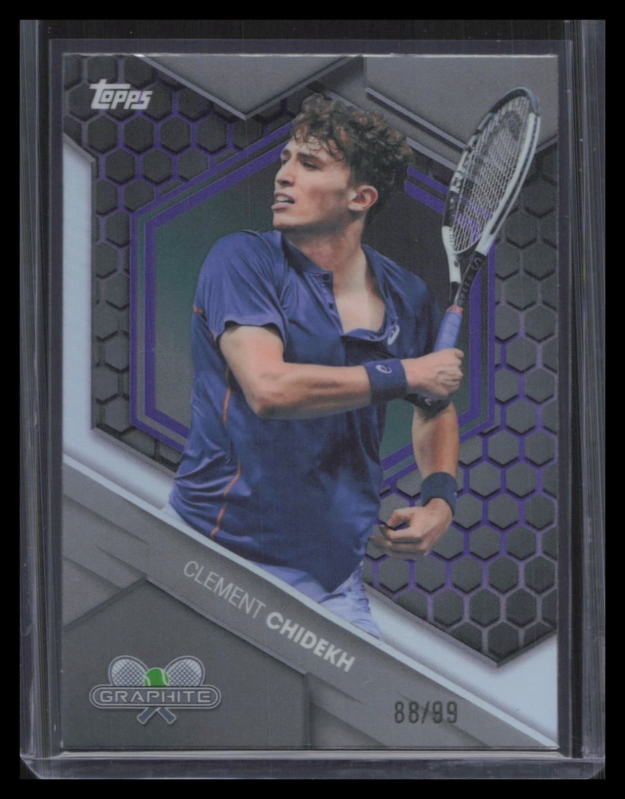 Clement Chidekh Graphite 2026 Topps 2026 Topps purple-refractor