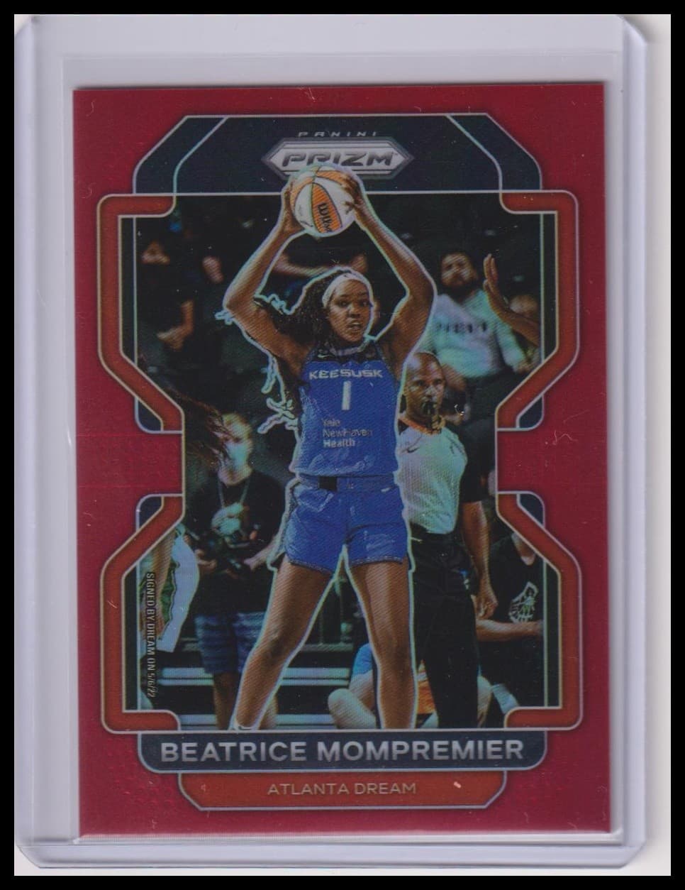 Beatrice Mompremier Red 2022 Panini Prizm 2022 Panini Prizm red