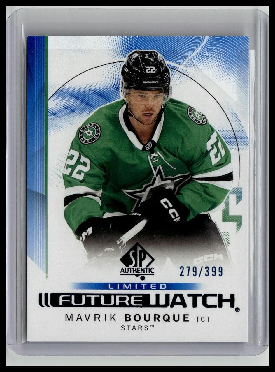 Authentic Mavrik Bourque 2024 Unknown 2024 Unknown blue
