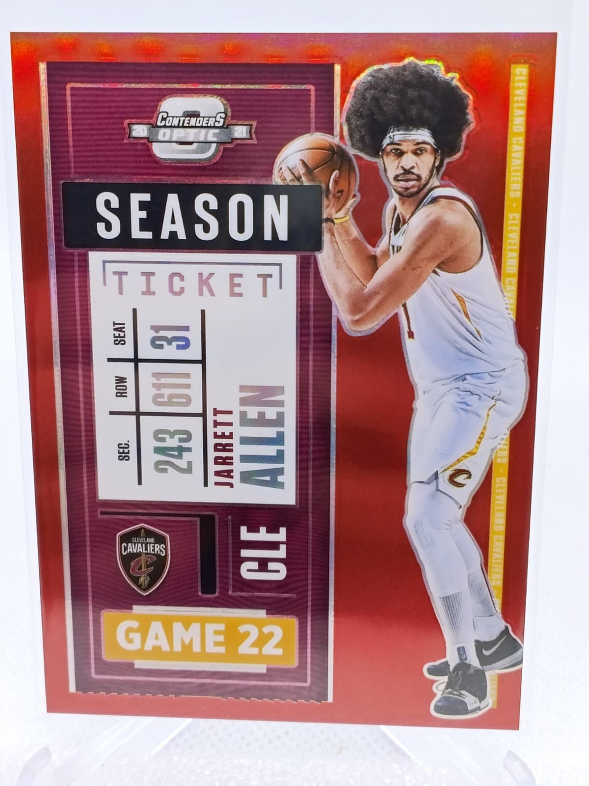 Season Ticket Jarrett 2020 Panini Contenders 2020 Panini Contenders red
