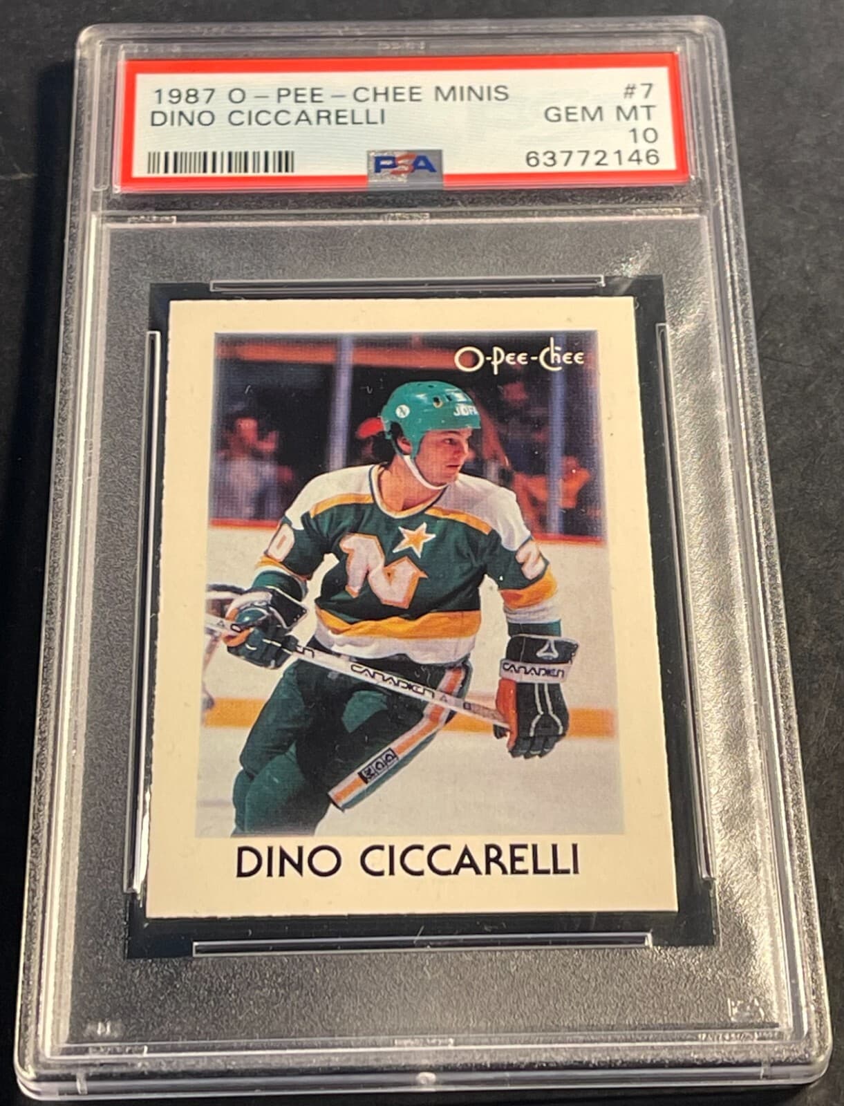 DINO CICCARELLI MINIS NORTH ST 1987 O-Pee-Chee 1987 O-Pee-Chee