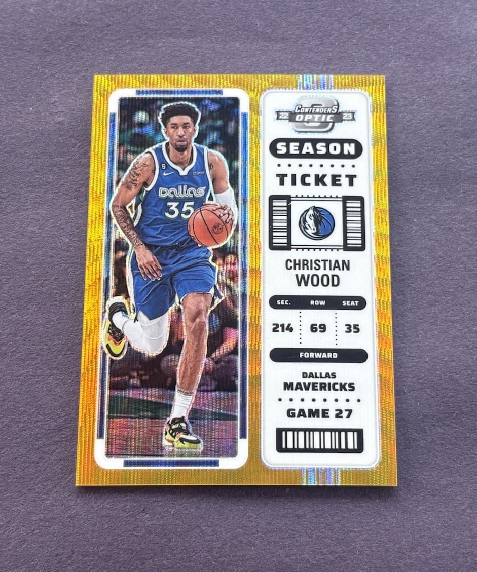 Christian Wood Season 2022 Panini Contenders 2022 Panini Contenders