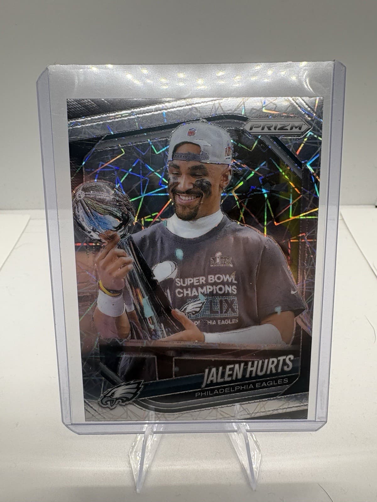 Prism Jalen Hurts 2025 Panini 2025 Panini laser-silver