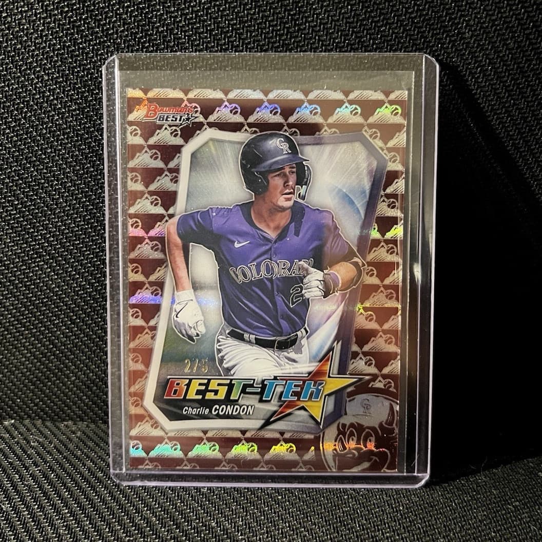 Best Charlie Condon 2025 Bowman 2025 Bowman red