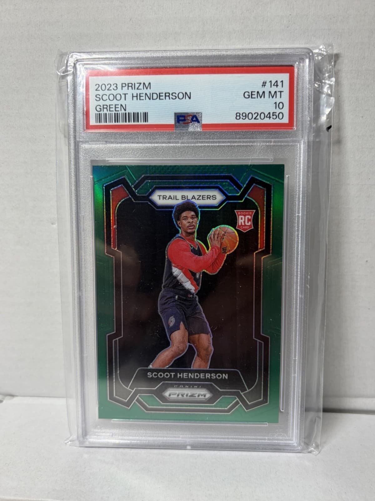 Scoot Henderson Green 2023 Panini Prizm