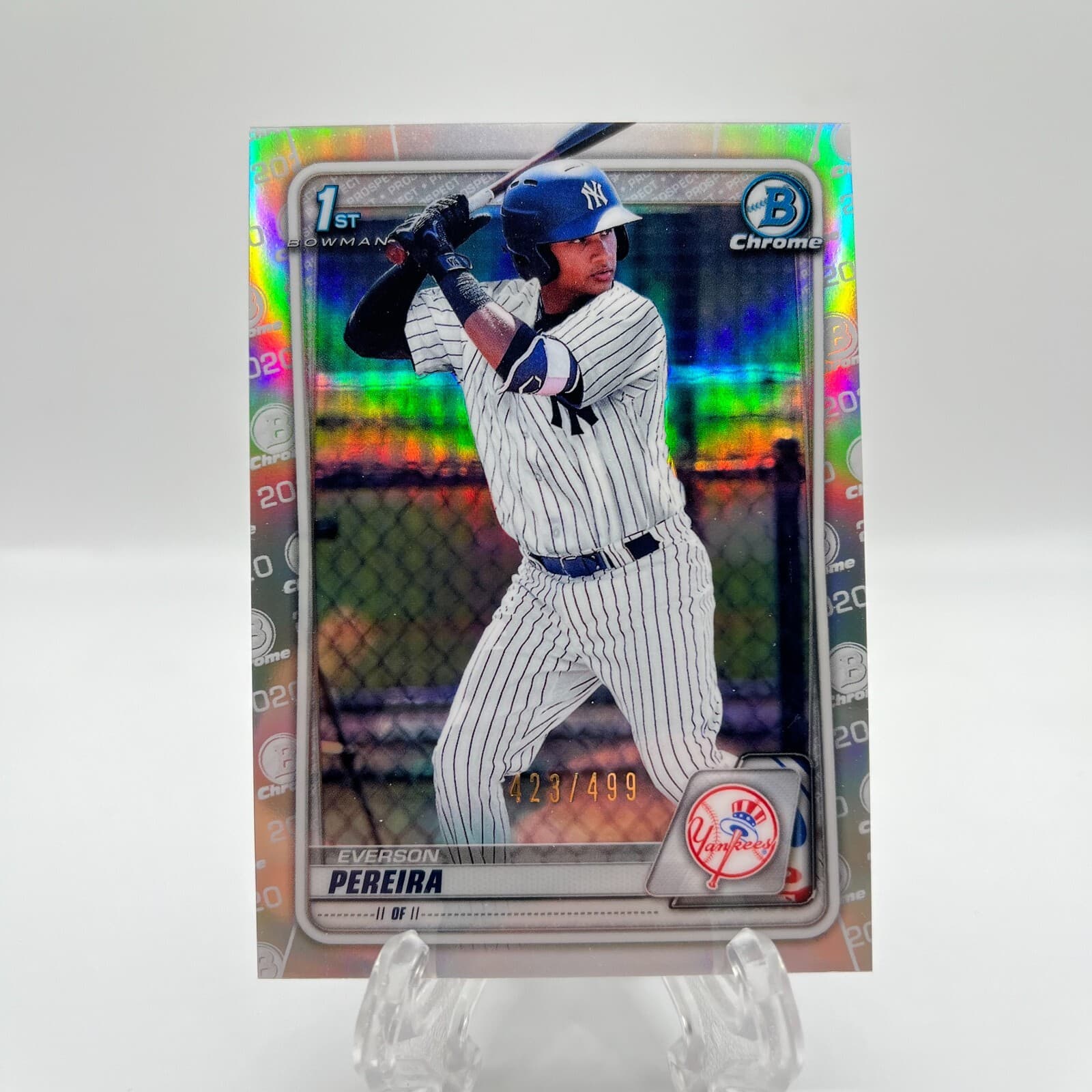 Everson Pereira 2020 Bowman Chrome 2020 Bowman Chrome refractor