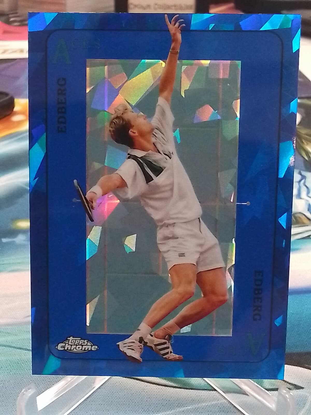 Stefan Edberg trading card