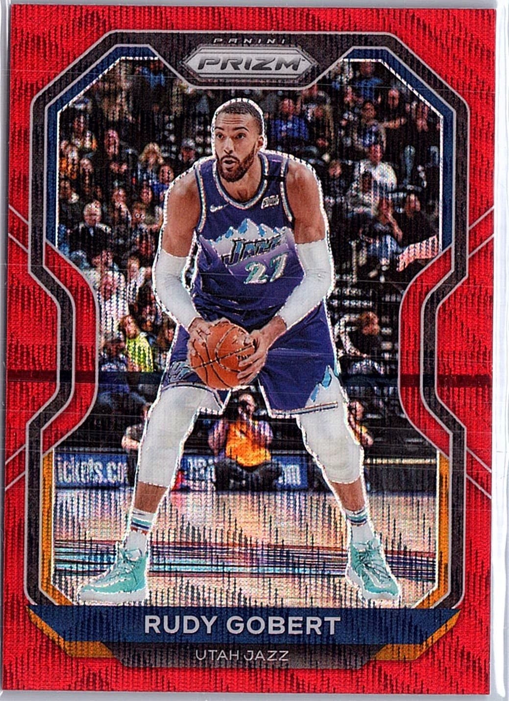 Rudy Gobert Ruby 2020 Panini Prizm 2020 Panini Prizm wave