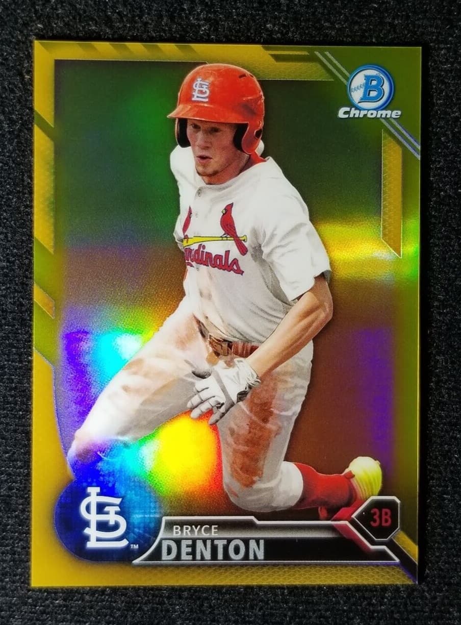 Prospects Gold 2016 Bowman Chrome 2016 Bowman Chrome gold-refractor