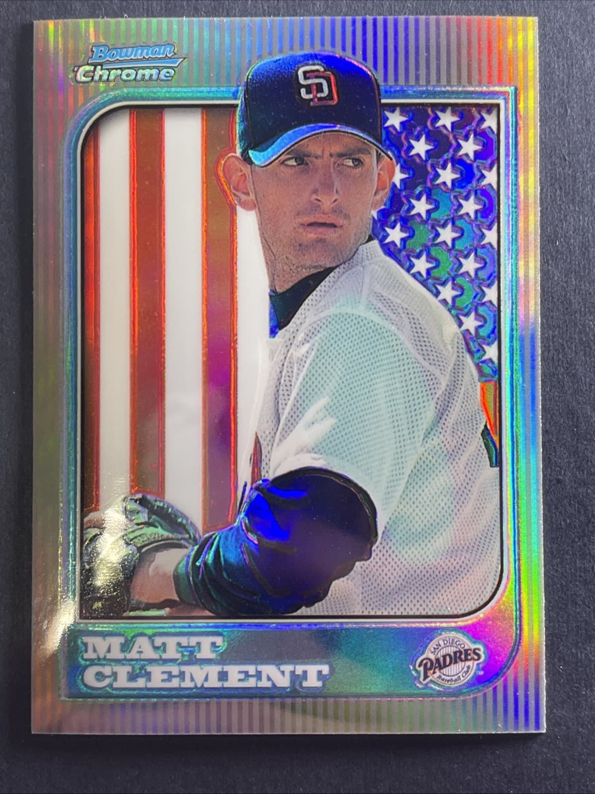 Matt Clement International 1997 Bowman Chrome 1997 Bowman Chrome refractor