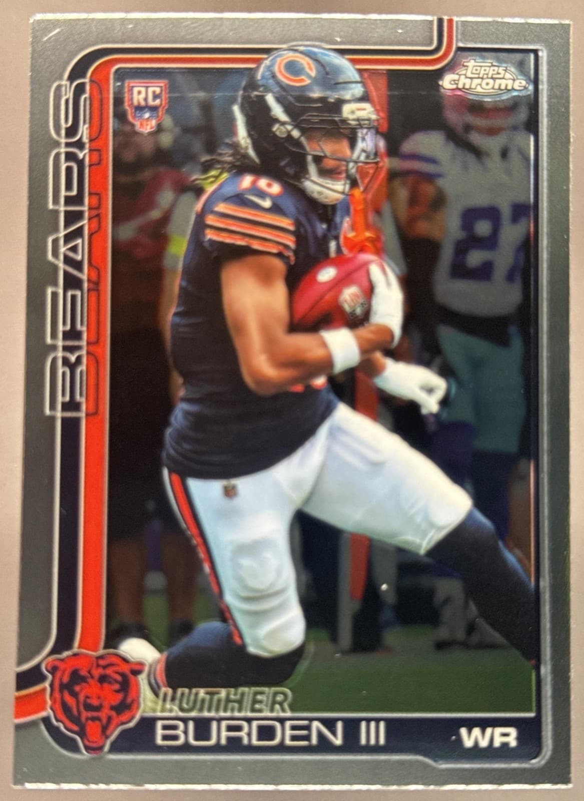 Football Luther Burden 2025 Topps Chrome
