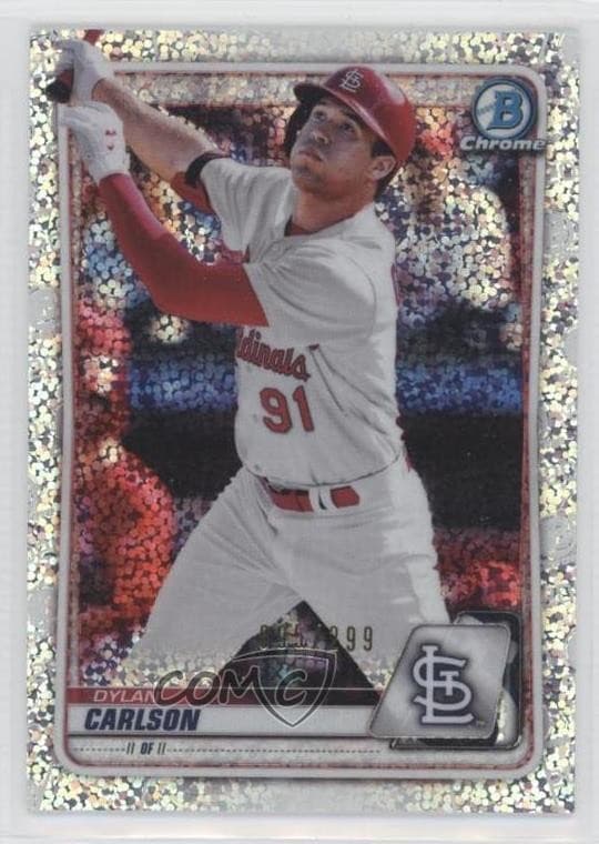 Prospects Speckle Dylan 2020 Bowman Chrome 2020 Bowman Chrome refractor