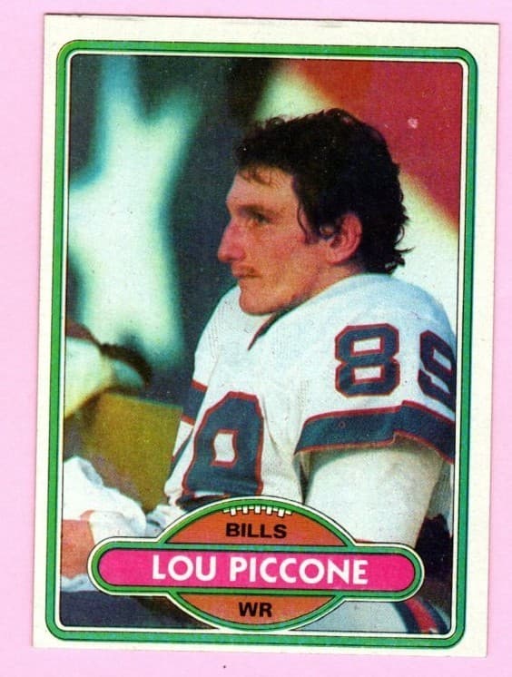 Lou Piccone Buffalo 1980 Topps 1980 Topps