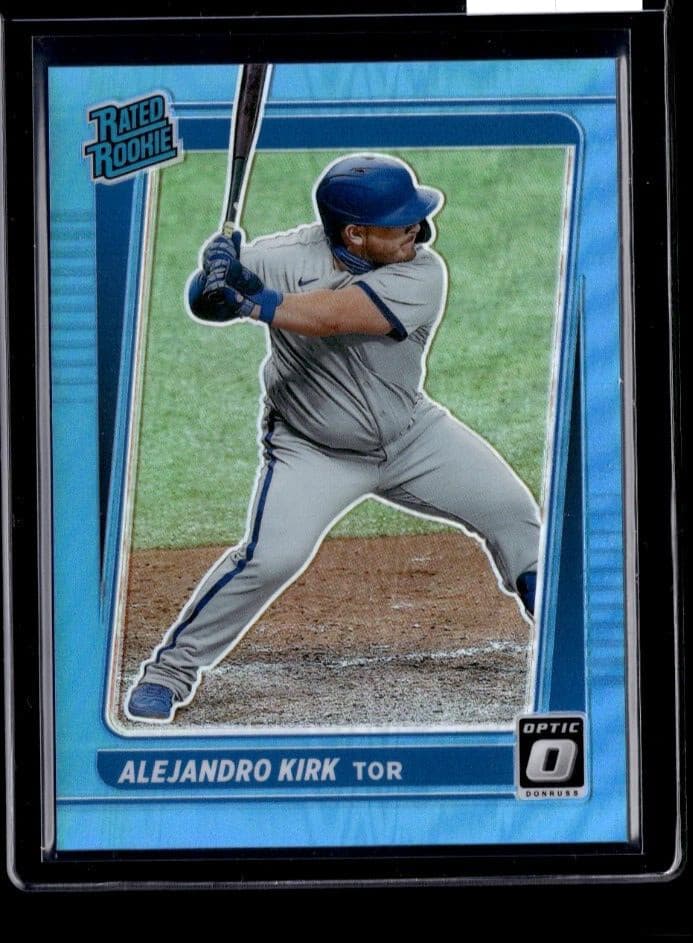 Rated Alejandro Kirk 2021 Donruss Optic 2021 Donruss Optic blue-holo