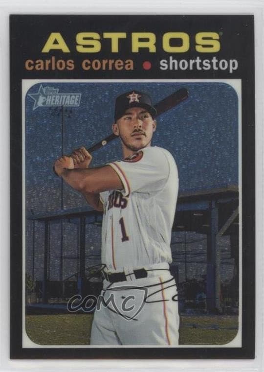 Carlos Correa 2020 Topps Heritage 2020 Topps Heritage