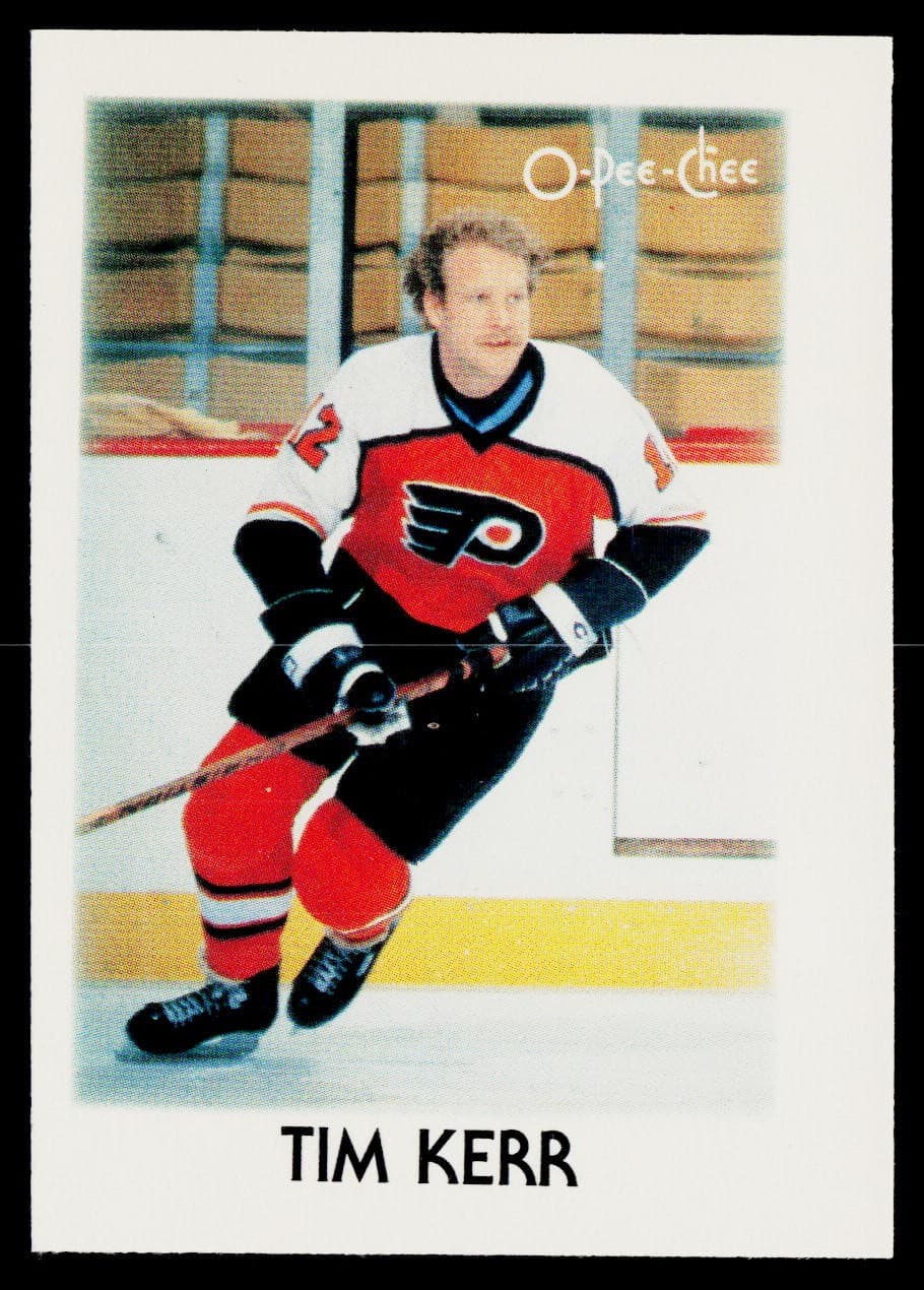 Minis Tim Kerr 1987 O-Pee-Chee 1987 O-Pee-Chee