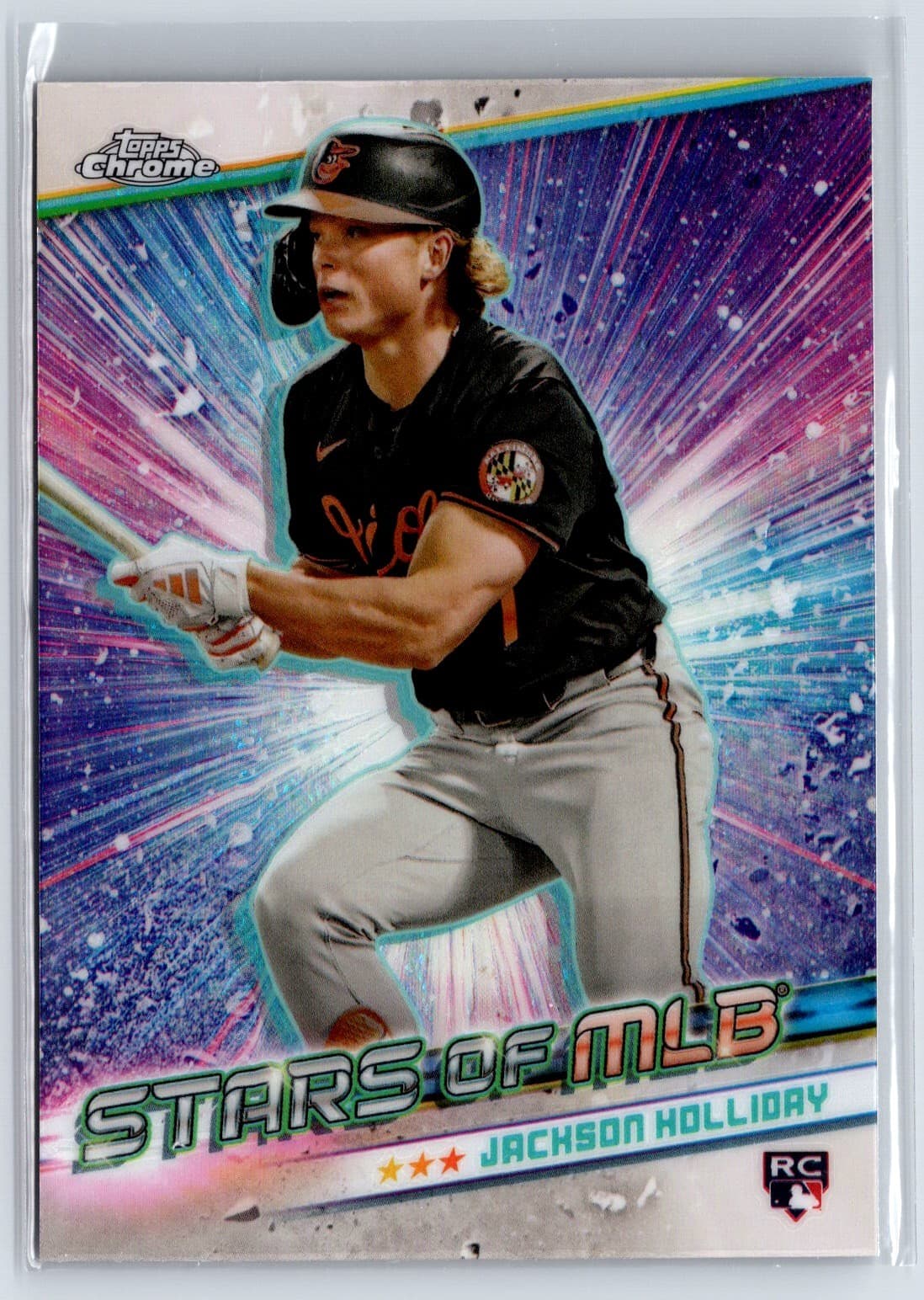 Stars of MLB JACKSON HOLLIDAY 2024 Topps Chrome