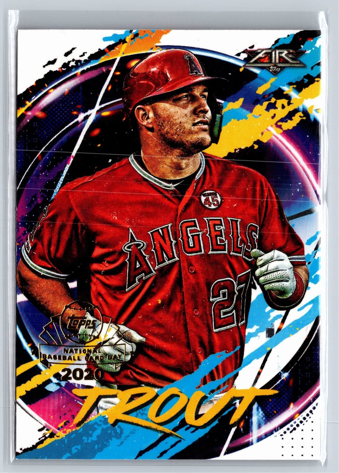 Mike Trout Topps 2020 Topps Chrome 2020 Topps Chrome