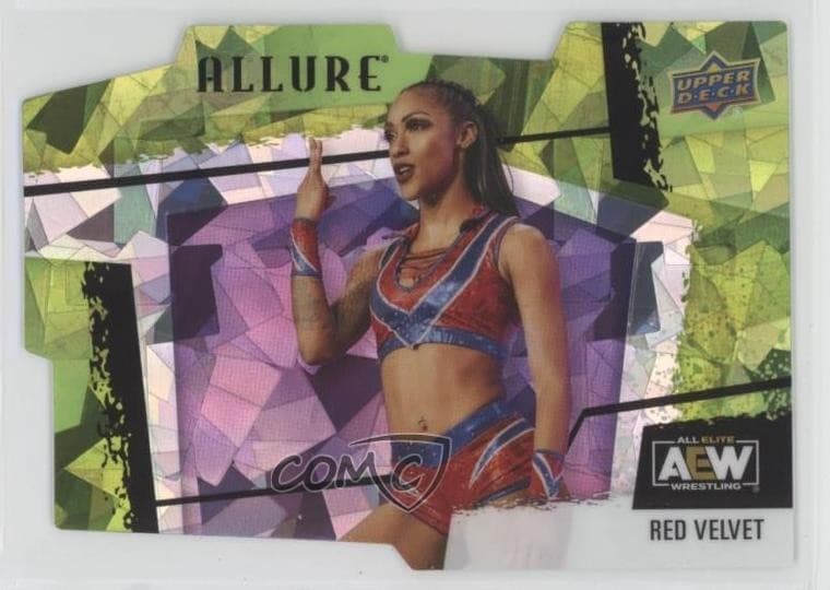 Horizontal Green Rainbow 2022 Upper Deck 2022 Upper Deck green-red