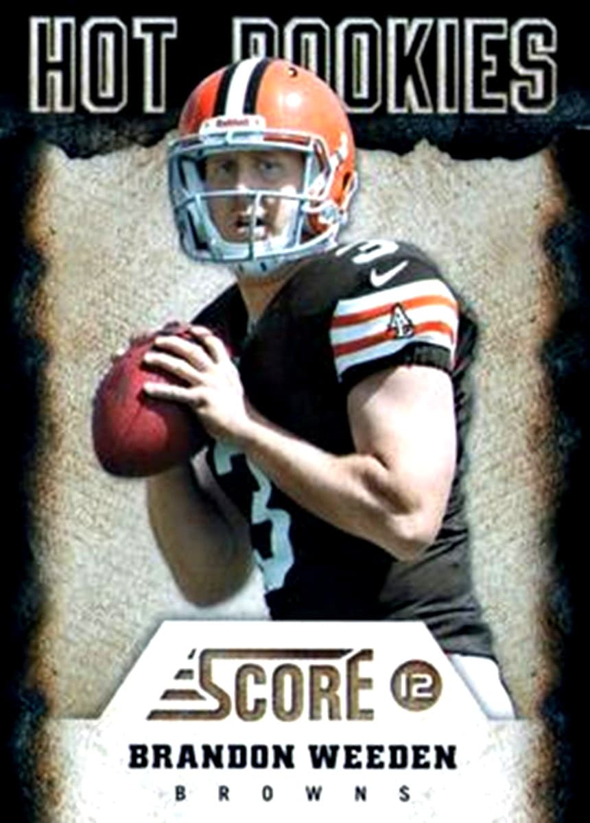 Brandon Weeden Cleveland 2012 Score 2012 Score