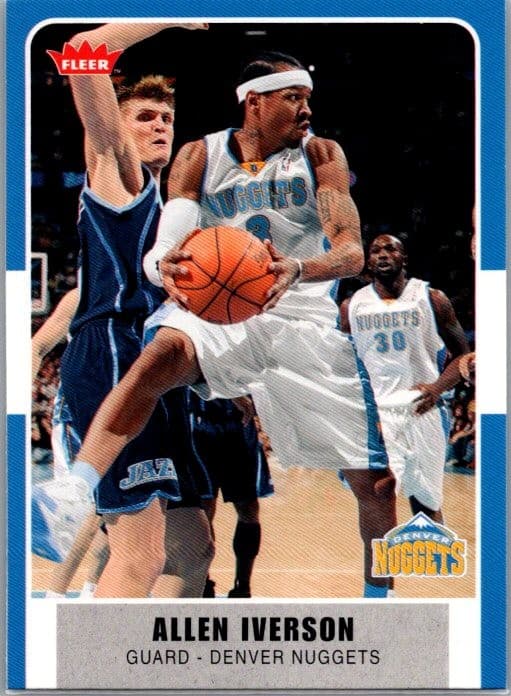 Allen Iverson 2007 Fleer 2007 Fleer