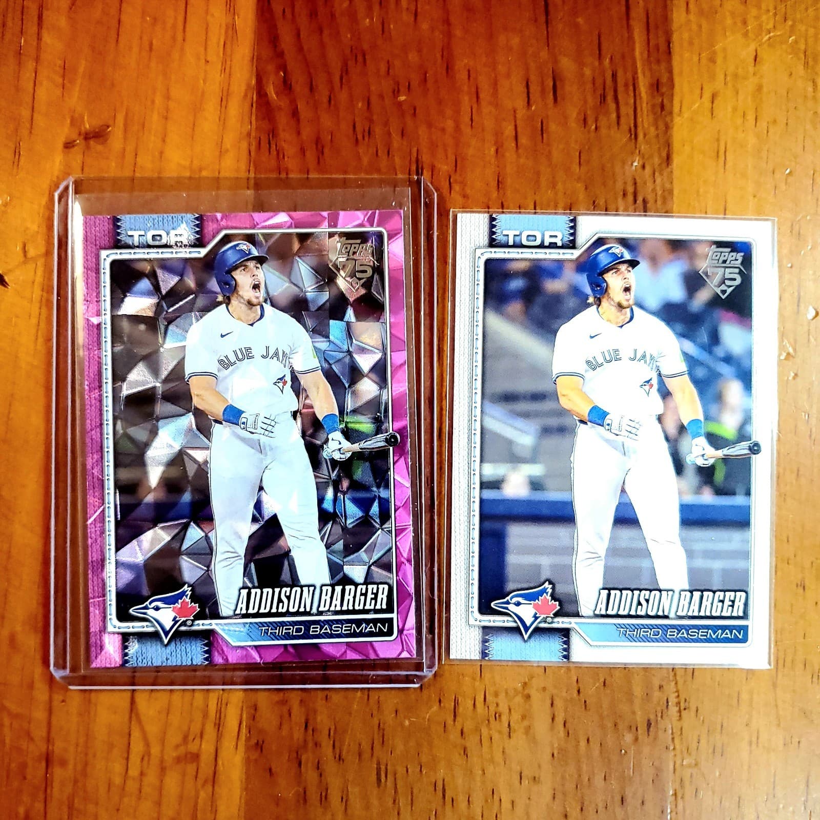 Addison Barger Pink 2026 Topps 2026 Topps foil-pink